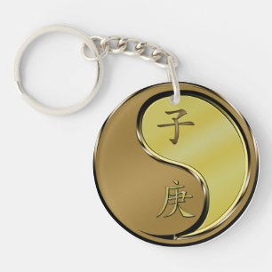 Metal Rat Keychain