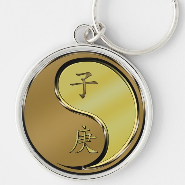 Metal Rat Keychain (Front)