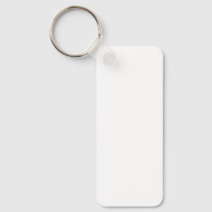 Metal Rectangle Keychain, 1.25" x 3" Keychain