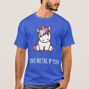 Metal Rock Concert Festival Unicorn Gift T-Shirt