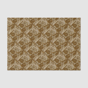 Metal Roses-23-Brown Gold-Tissue Wrap Paper