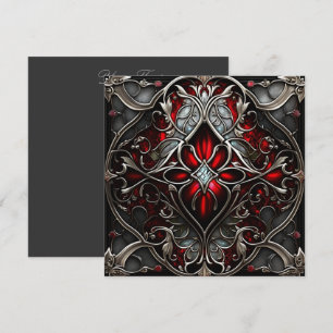 Metal Ruby Art