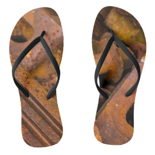 METAL RULES FLIP FLOPS
