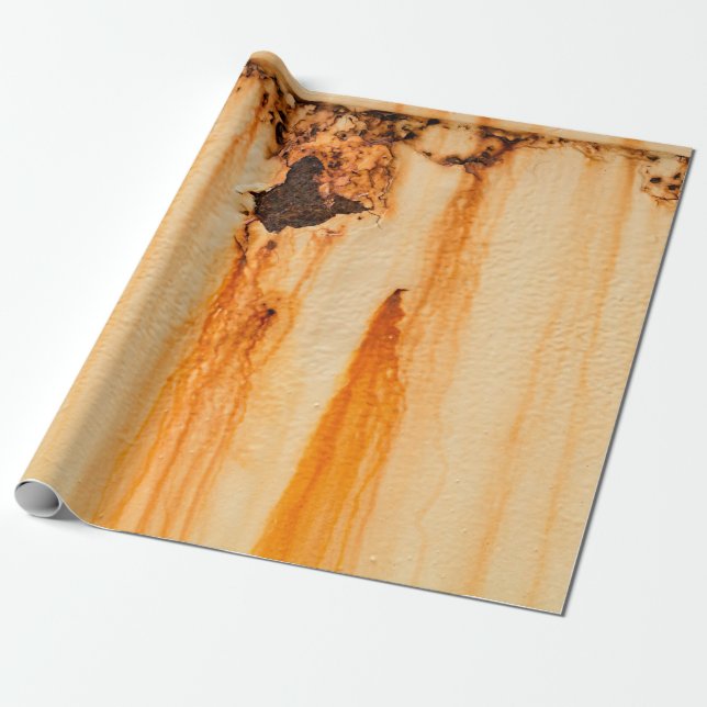 Metal rust damage, rusty backgroundabstract, graph wrapping paper (Unrolled)
