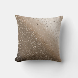 metal, shiny, pattern, music, notes, elegant, hand throw pillow