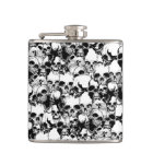 Metal Skulls Flask