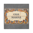 Metal Spanish House Sign (text customizable)