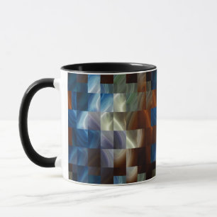 Metal Squares Mug
