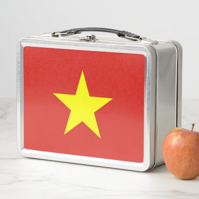 Metal Stainless Lunchbox with Vietnam flag (In Situ)