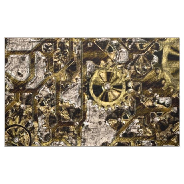 Metal Steampunk Fabric (Yard)