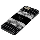 Metal Studs Metal look Chrome Monogram