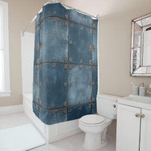 Metal Texture Shower Curtain
