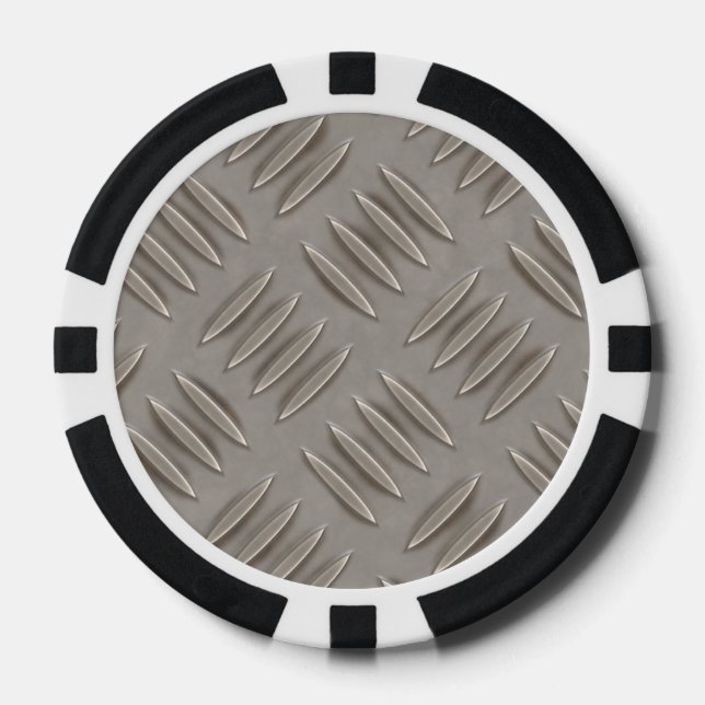 Metal Texture TPD Poker Chips (Front)