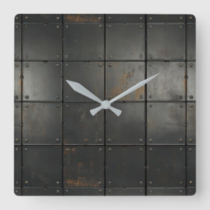 Metal Texture Wall Clock