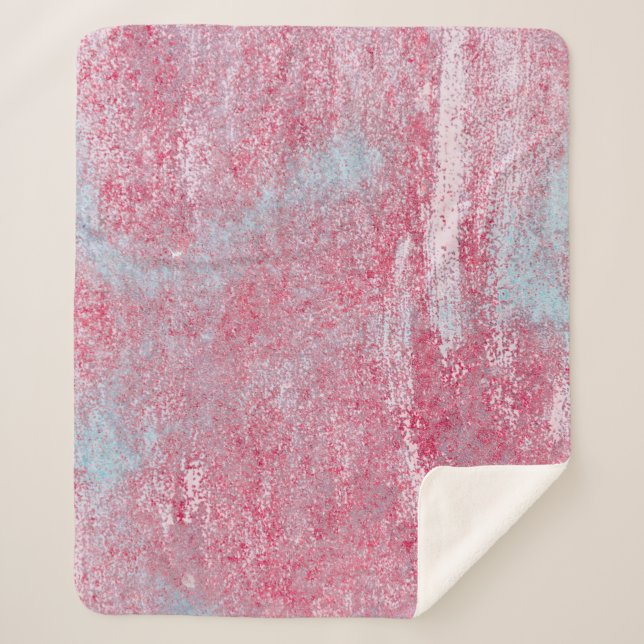 Metal texture with scratches and cracks abstract,  sherpa blanket (Front)