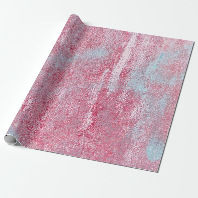 Metal texture with scratches and cracks abstract,  wrapping paper (Unrolled)