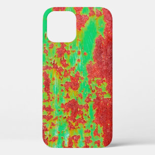 Metal texture with scratches and cracks effect, ab iPhone 12 case