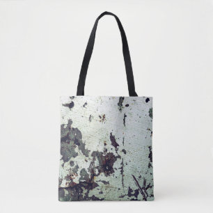 Metal texture with scratches and cracksabstract, a tote bag