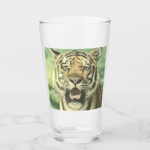 metal tiger glass