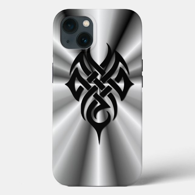 Metal: Tribal Steel Case-Mate iPhone Case (Back)