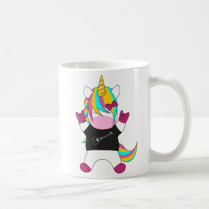 Metal Unicorn Coffee Mug