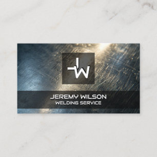 Metal Welder Construction Repair Handyman Business Card