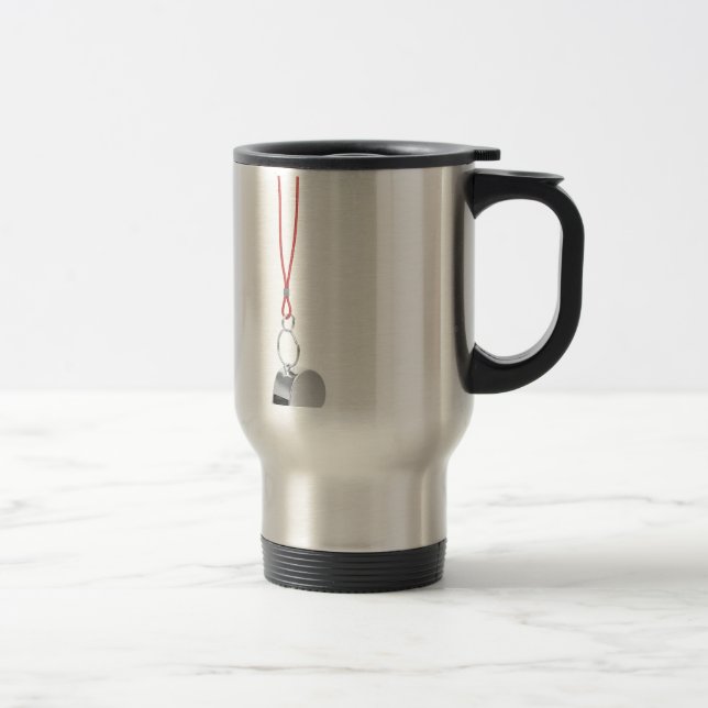 Metal whistle travel mug (Right)