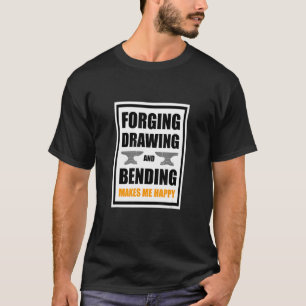 Metal Worker Blacksmith Forging 4 T-Shirt