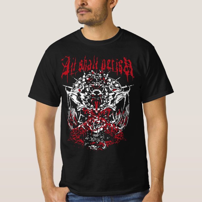 Metalcore music T-Shirt (Front)