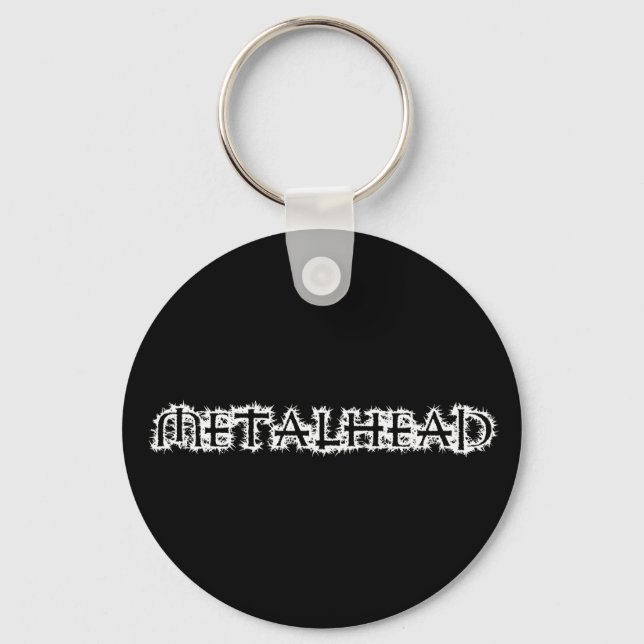 Metalhead Keychain (Front)