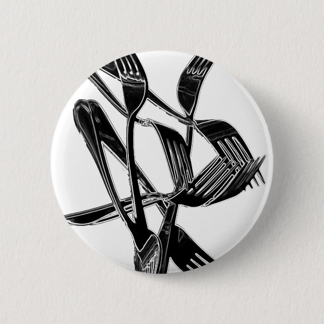 Metalic 2 Inch Round Button (Front)