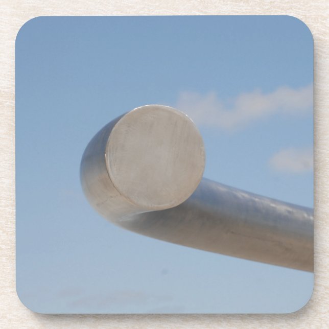 Metalic Blue Skies Coaster (Front)