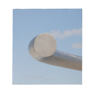 Metalic Blue Skies Notepad