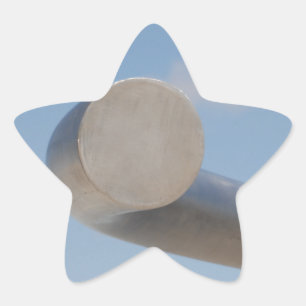 Metalic Blue Skies Star Sticker