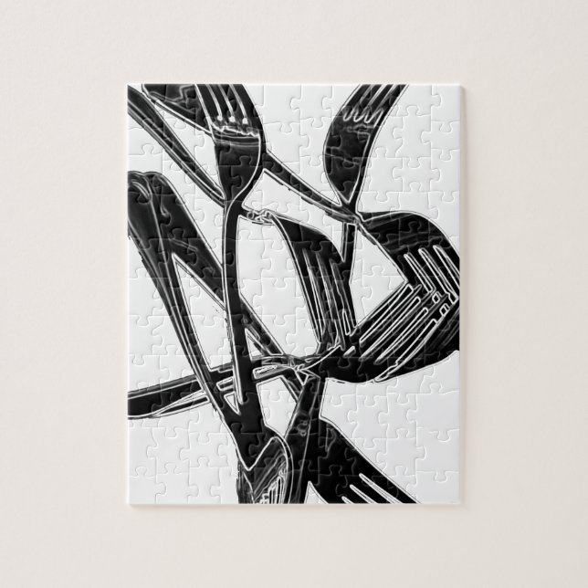 Metalic Jigsaw Puzzle (Vertical)