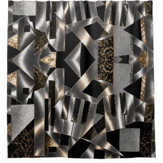 Metallic Abstract Piano Keys