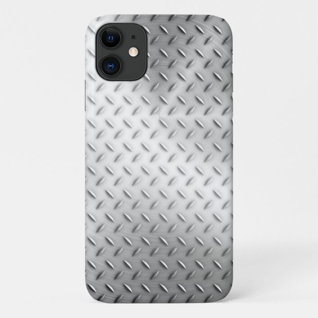 Metallic Background And Diamonds Case-Mate iPhone Case (Back)