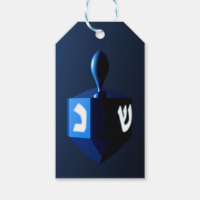 Metallic Blue Dreidel