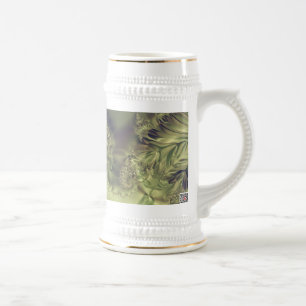 Metallic Curtain Beer Stein