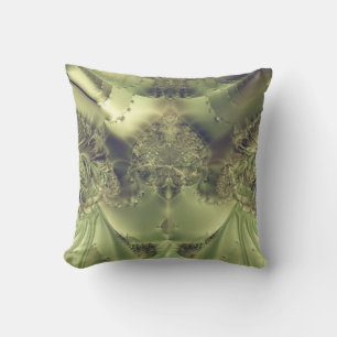 Metallic Curtain Throw Pillow