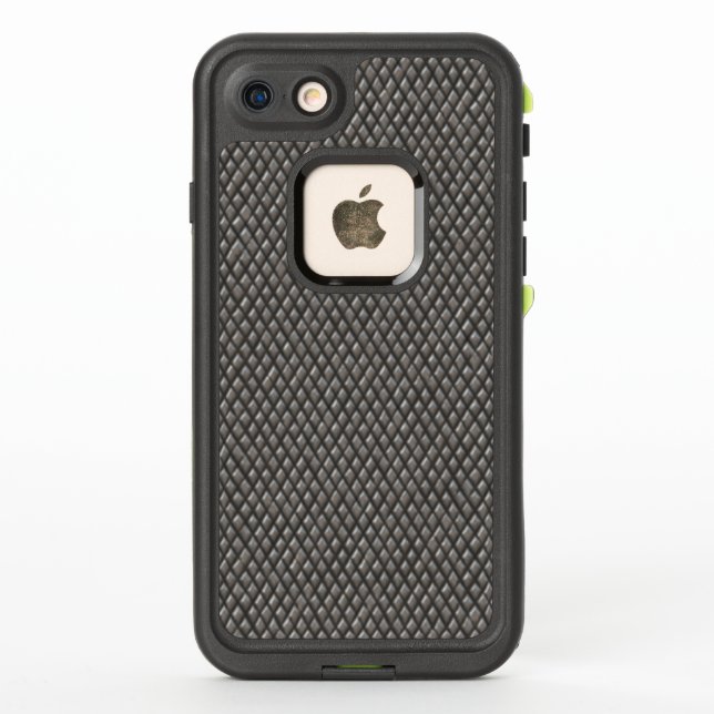 Metallic Diamond Pattern LifeProof iPhone Case (Back)