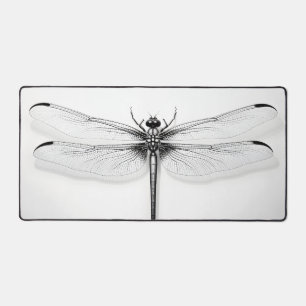 Metallic Dragonfly shirt Desk Mat