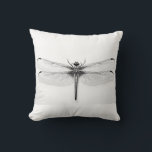 Metallic Dragonfly Throw Pillow - Unique Decor<br><div class="desc">Introducing our exquisite Metallic Dragonfly Throw Pillow, a captivating addition to your home decor that effortlessly combines elegance and nature-inspired beauty. Crafted with precision and printed with meticulous attention to detail, this throw pillow is designed to bring a touch of sophistication and charm to any space. Product Features: Stunning Metallic...</div>