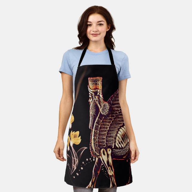Metallic Elegant Lamassu Apron (Worn)