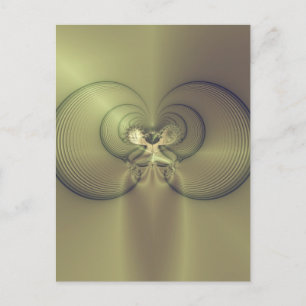 Metallic Feeling Postcard