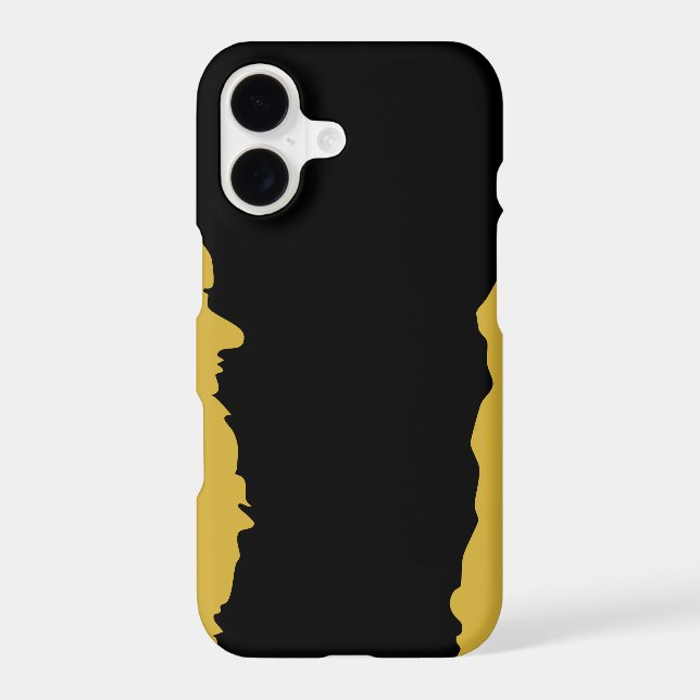 Metallic Gold and Black Unique Stylish (Verso)