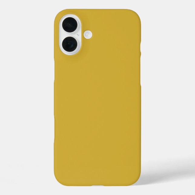 Metallic Gold Case-Mate Tough Apple iPhone Case (Back)