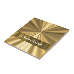 Metallic Gold looking Tile