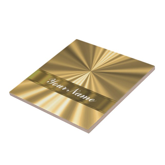 Metallic Gold looking Tile (Side)