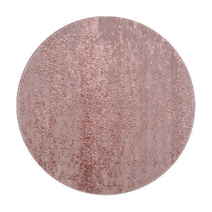Metallic gold texture, rose quartz. cutting board